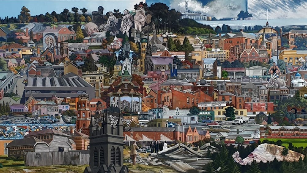Ken Searle’s 1998 Painting of Ballarat image